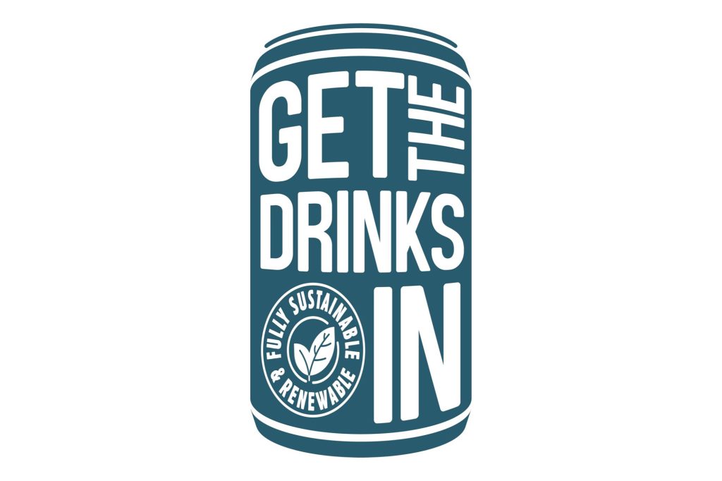 Get the drinks in logo