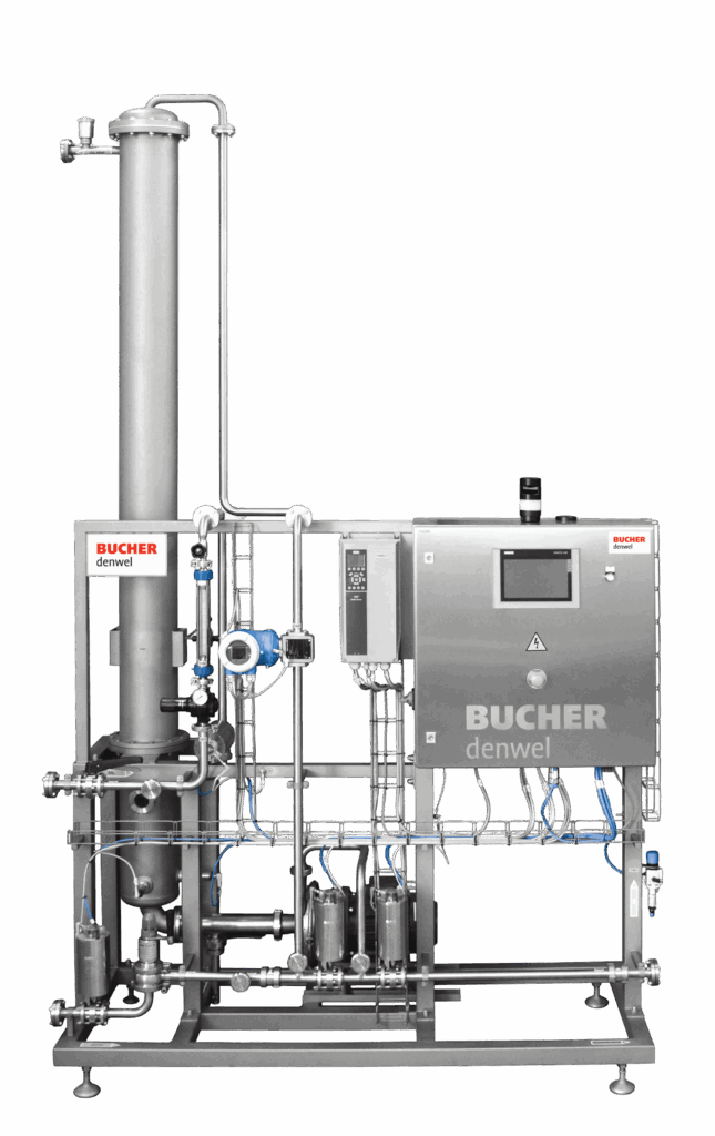 Deaeration skid for Low & No Alcohol Beverage Production