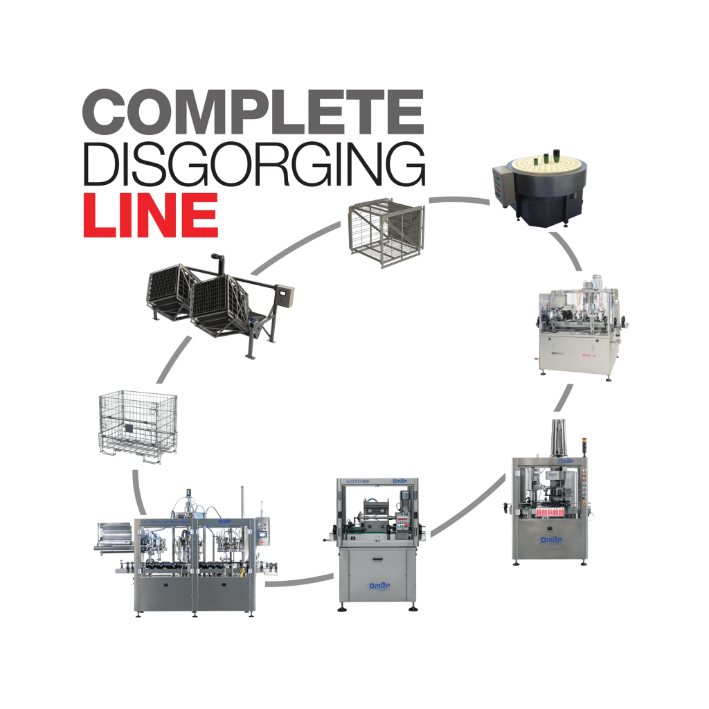 Complete Disgorging Lines for Traditional Method Sparkling Wine